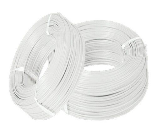 5 Mm Diameter White Copper Pvc Coated Submersible Winding Wire Insulation Material: Cooper