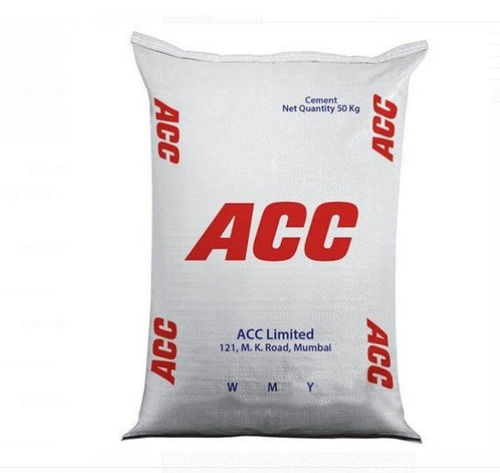 50 Kilograms Packaging Size Portland Pozzolana Cement Grey Acc Cement