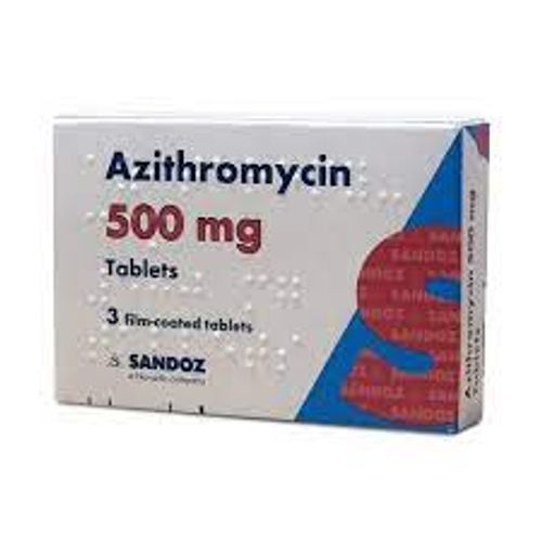 Azithromycin 500 Mg Tablets, Strip Of 3 Tablets General Medicines