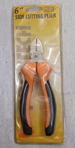 Black And Orange Color, Light Weight Side Cutting Plier With Ss Blades