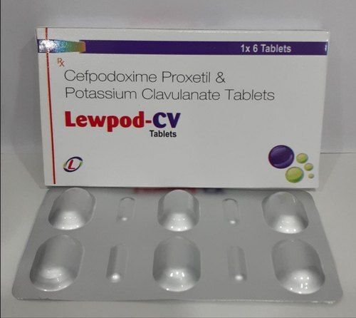 Cefpodoxime Proxetil And Clavulanate Tablet,1x6 Tablets 