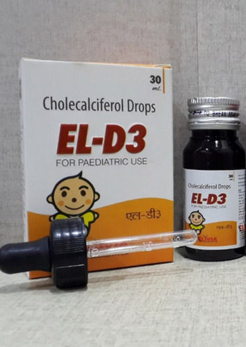 EL-D3 Cholecalciferol Pediatric Oral Drops, 30 ML