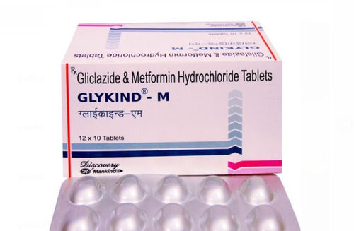 Gliclazide And Metformin Hydrochloride Tablets Packaging Size 12 X 10 Tablets