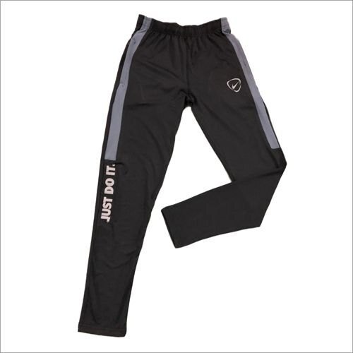 हल्का और हवा पार होने योग्य कैज़ुअल वियर काला और ग्रे रंग पुरुषों की स्पोर्ट लोअर क्षमता: 30 किलोग्राम/घंटा