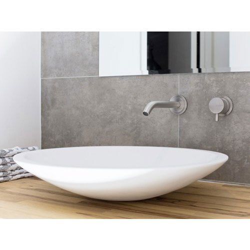 Long Durable Wall Mounted And Smooth Finish Oval Wash Basin