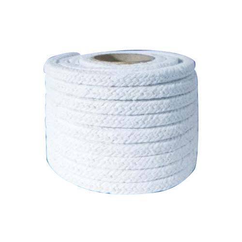 Machine Made 20mm Diameter Plain White Asbestos Rope