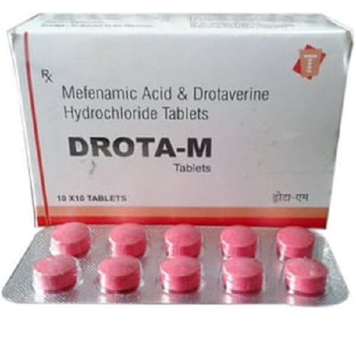 Mefenamic Acid And Drotaverine Hydrochloride Tablets Application: Industrial