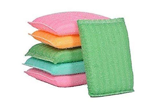 Oily Stains Cleaning Simple Rinsing Scratch Proof Kitchen Foam Pad Scrubber