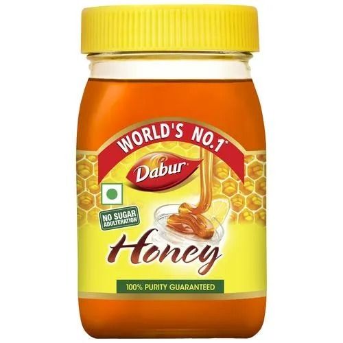 Pack Of 250 Gram A Grade Delicious Sweet Taste Yellow Dabur Honey 