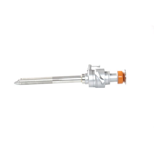 Two Edged Blade Stainless Steel Portable Laparoscopic Trocar Cannula