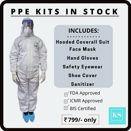 White Unisex Personal Protective Equipment With Comfortable Fit Ppe Kit at Best Price in Delhi