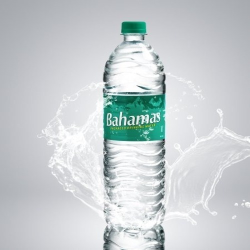 1 Liter Round And Natural Taste Bahamas Drinking Mineral Water Bottle