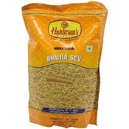 Pack Of 600Gram Tasty And Crispy Ready To Eat Haldiram Bhujia Sev Namkeen  Carbohydrate: 16.7 Percentage ( % )