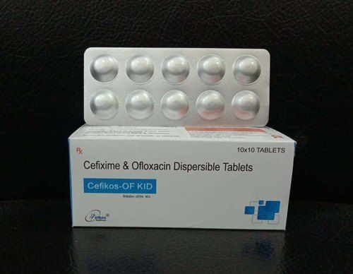 Cefikos Cefixime & Ofloxacin Dispersible Tablets, 10 x10 Tab