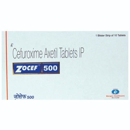 Cefuroxime Axetil Tablets Ip Pack Of 1 Blister Strip Of 10 Tablets