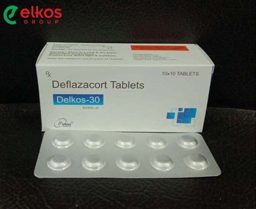 Deflazacort 30 mg Tablets (Pack Size 10x10 Tablets)