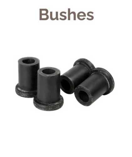 Flexible Black Round Rubber Bush For Industrial Use