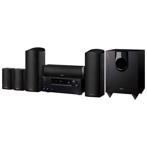 High Performance Loud Base Long Lasting Black Home Theater Speaker