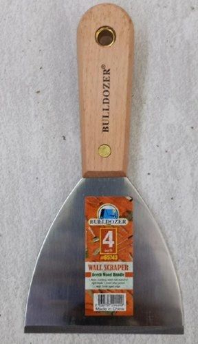 Light Weight And Wooden Handle Wall Scraper With Metal Body Blade Handle Material: Wood