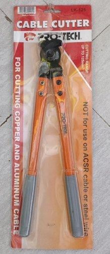 Light Weight Grey And Orange Color Cable Cutter With Metal Blade