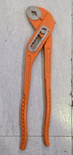 Light Weight, Orange Color And Metal Body Water Pump Plier