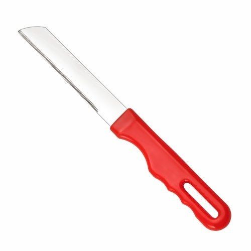 Light Weight Sharp Blade Long Durable Stainless Steele Red Kitchen Knife