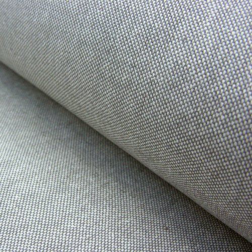 Light Weight Skin Friendly Comfortable Tear Resistance Plain Cotton Grey Fabric