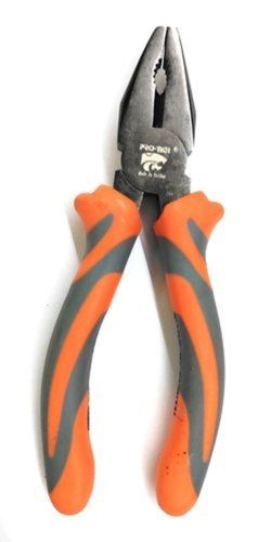 Mild Steel Body Orange And Grey Color Combination Plier For Plumbing Work