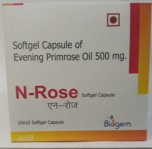 N0rose Softgel Capsule (Evening Primrose Oil 500mg)