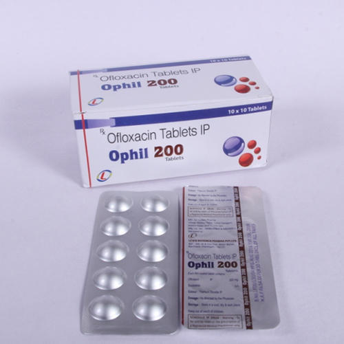 Ofloxacin Tablet ,200 Mg 10X10 Tablets Expiration Date: 11-6-2024 Years