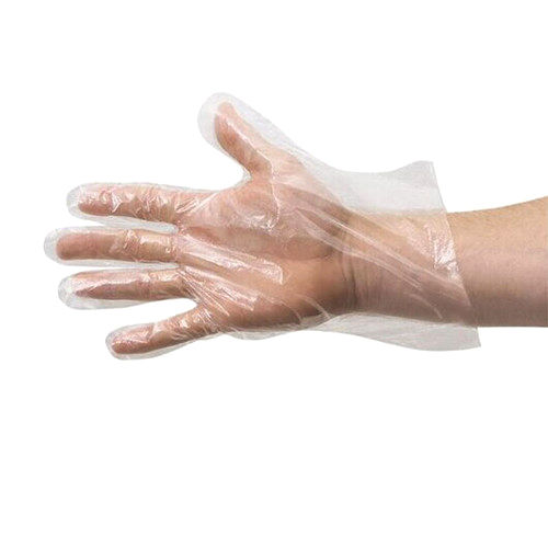 Plastic Hand Gloves Used In Beauty Salon And Cleaning