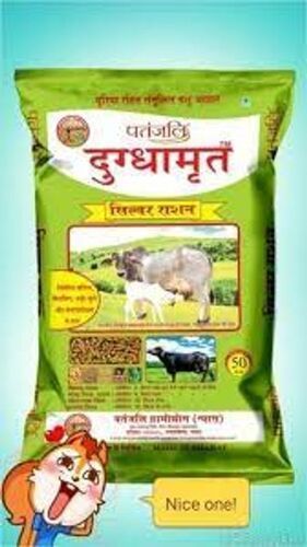 Rich In Digestible Protein Urea Free Balance Patanjali Dugdhamrit Silver Cattle Feed