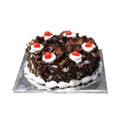 Tasty And Delicious Designer Chocolate Flavoured Black Forest Cake