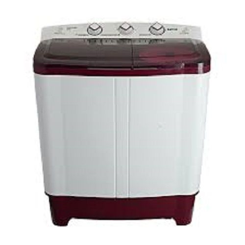 Top Loading Low Power Consumption Energy Efficient Maroon And White Washing Machine