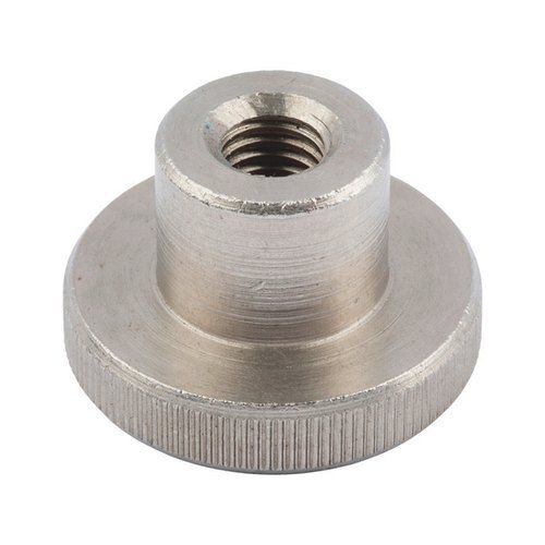 Stainless Steel Wurth 11.5 Mm High Profile Knurled Nut With Outer Diameter 2 (D2) 10 Mm