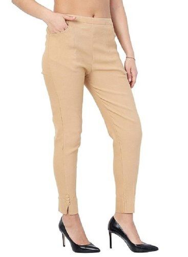 Plain Straight fit Ladies Cotton Trousers, Model Name/Number: 0008 at Rs  290/piece in Balotra