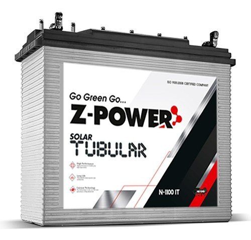 150 Ah 12 V Z Power Solar Tubular Battery Battery Capacity: <30Ah Millicoulomb (Mc)