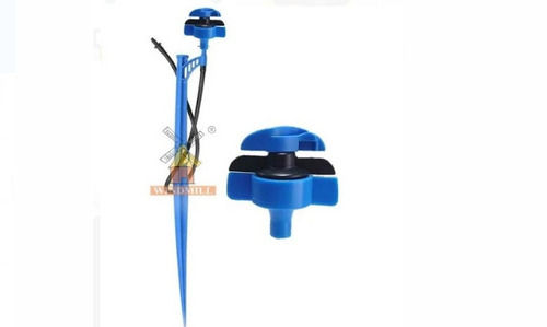 100 Gram Size Blue Colour Plastic Material Water Sprinkler Use For Agricultural Diameter: 12.5  Centimeter (Cm)