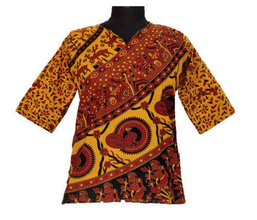 Ladies Jaipuri Printed Cotton Top