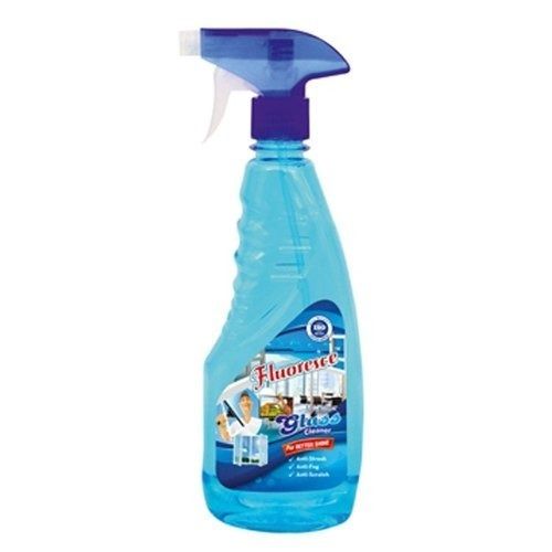 Liquid Trigger Spray 500 ml Fluoresce Glass Cleaner, For Office And House Cleaning, Packaging Type: Bottle