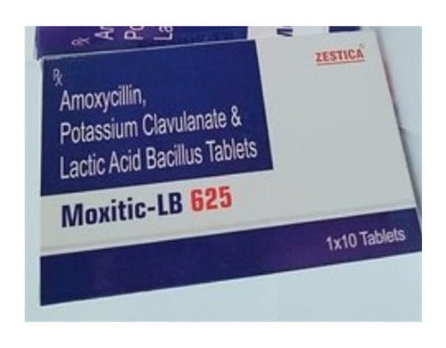 Moxitic-Lb 625 Amoxycillin Potassium Clavulanate And Lactic Acid Bacillus Tablets Specific Drug