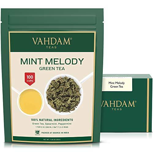 Organic Vahdam Mint Green Tea