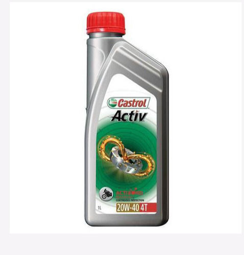 Pack Of 1 Litre 20W40 Viscosity Conventional Castrol Engine Oil For Two Wheeler Ash %: 0.90%