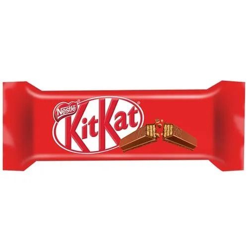 Pack Of 18 Gm Weight Crispy And Sweet Taste Brown Nestle Kit Kat Chocolate Ingredients: Sugar Cocoa Solids Cocoa Butter