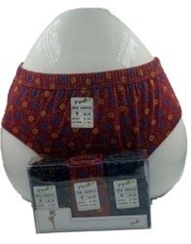 महिलाओं के लिए तीन आरामदायक और स्ट्रेचेबल प्रिंटेड कॉटन पैंटी का हाई कट पैक