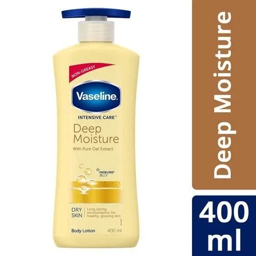Packed Of 400 Milliliter Smooth Texture Deep Moisture Vaseline Body Lotion