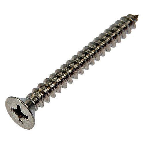 Phil Flat Countersunk Steel Screws, For Furniture, Size: 75 Mm
