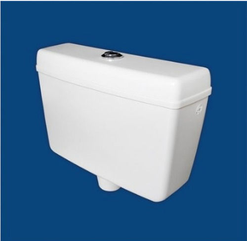 Rectangular Shape White Pvc Glossy Finished Toilet Flush Tank For Toilet Installation Type: Wall Mounted