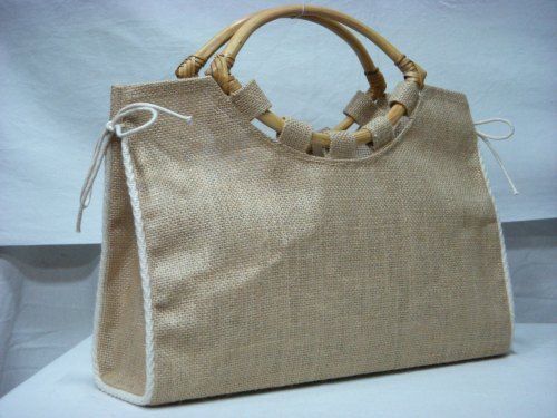 Red Carry Custom Jute Bag