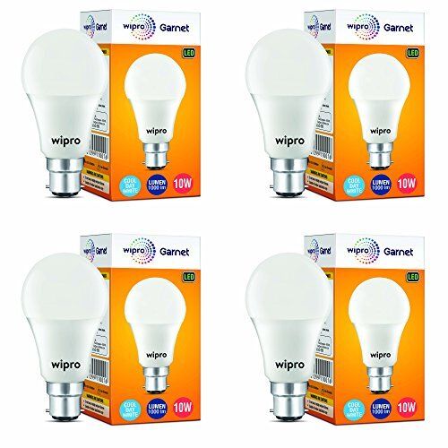 Round Wipro 10W LED Bulbs